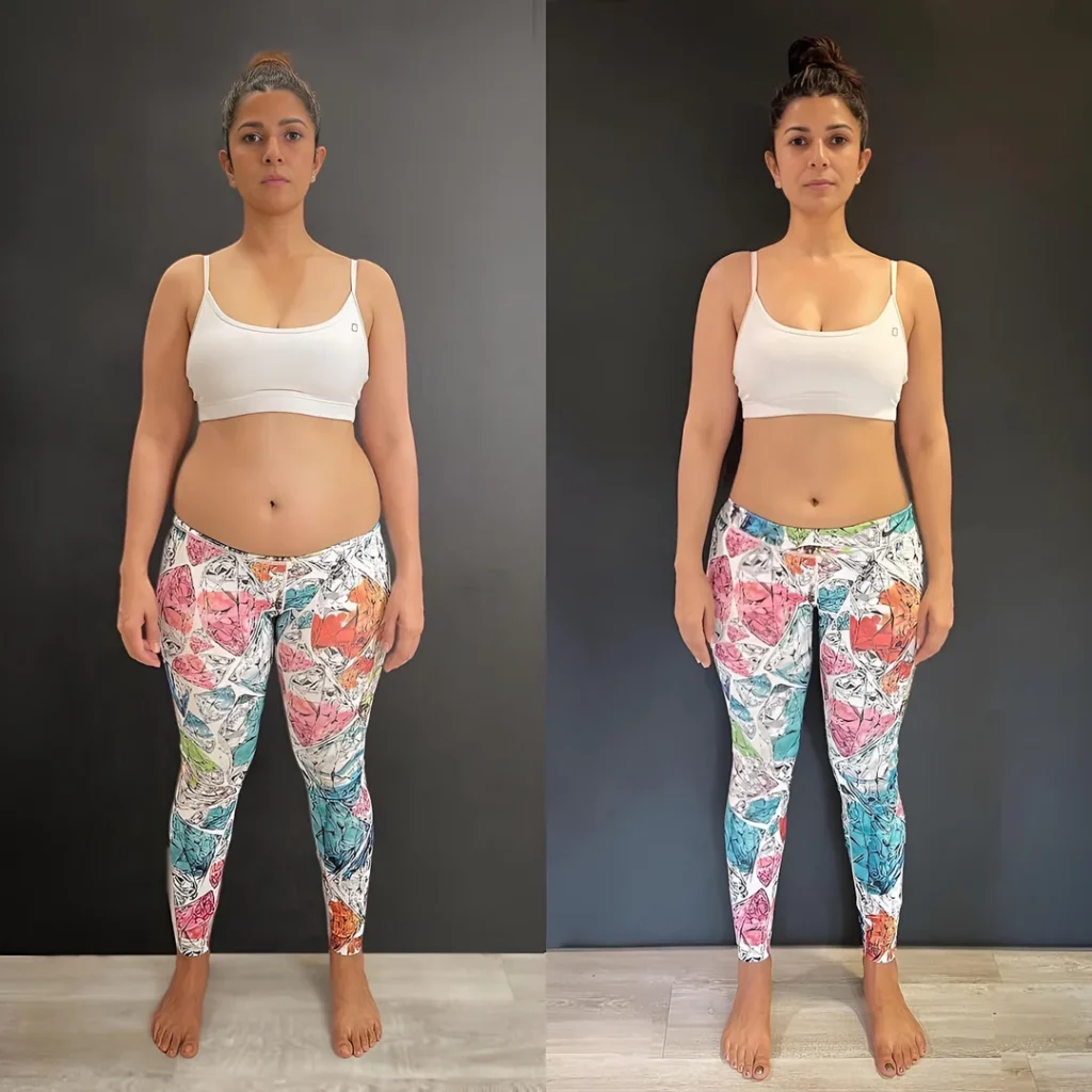 How she lost her weight?